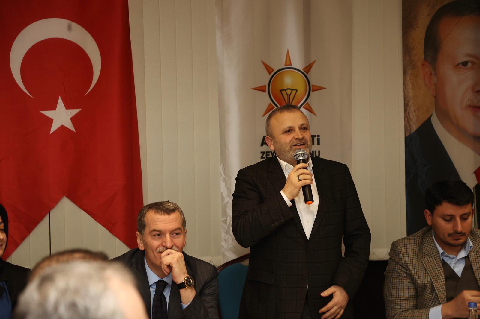 Üç kademe yönetim ve mahalle baskanları Toplantı’mızı icra ettik.