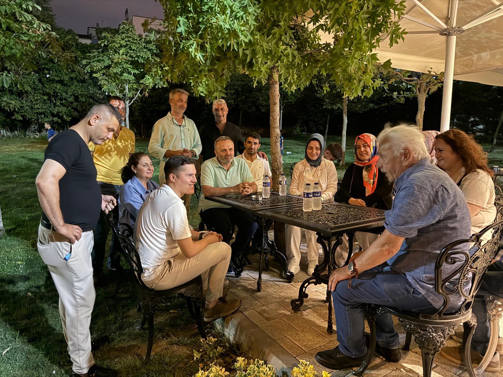 Dr. Ziya Gün Parkı’nda hemşehrilerimizle bir araya geldik.