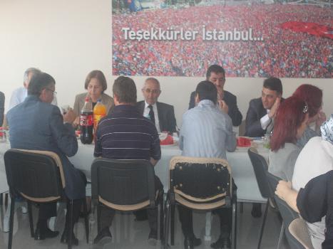 VEKİLLERİMİZ ZEYTİNBURNU'NU ZİYARET ETTİ