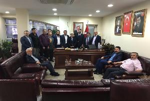 Konya ili Bozkırlılar Derneği Başkanımıza hayırlı olsun Ziyareti.