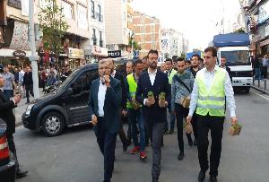  Zeytinburnu belediyesi'nin   düzenlemiş olduğu fesleğen Proğramı