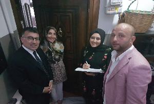 Yenidoğan Mahallesinde  Seçmen güncelleme çalışması ..