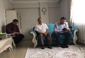 Öztürk Ailesine Taziye Ziyaretinde Bulunduk