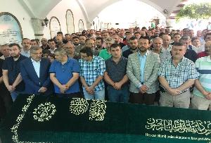  Eski  Meclis Üyemiz Mehmet Türkmen'in Babasının Cenazesine Katılım.