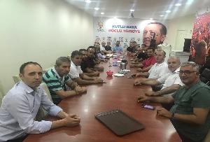 Veliefendi Mahalle Toplantısına İlçe Başkanımız Katılım Sağladı..