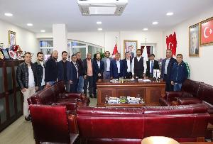 Akıncılar Derneği Yönetimi  İlçe Başkanımızı  Ziyaret Ettiler.