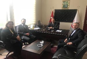 Yedikule Göğüs Hastanesi Başhekimi Özgür Yiğit Beyi Ziyaret Ettik