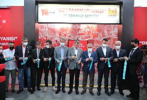 15 Temmuz Temalı “Destanın Uyanışı” Serginin Açılışını Gerçekleştirdik.